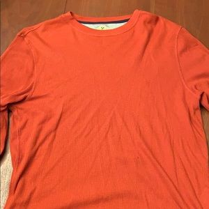 Waffle Knit Long Sleeve Shirt